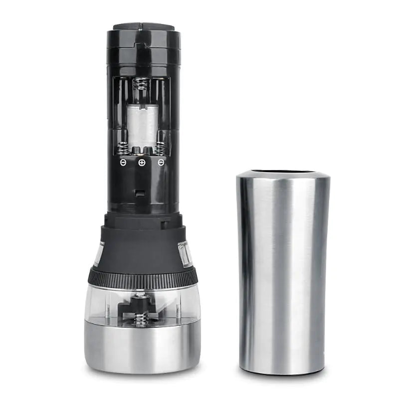 2-in-1 Stainless Steel Pepper Grinder