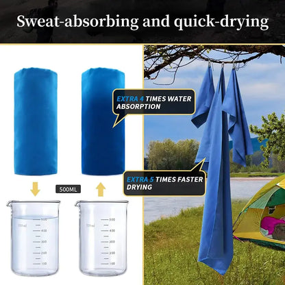 DrySwift™ Microfiber Travel & Sports Towel